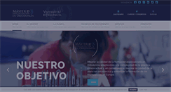 Desktop Screenshot of masterortodonciavlc.es